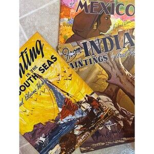(3) Destination / Travel Painting Books